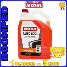 5 LITRI Motul Auto Cool Optimal Liquido Antigelo Rosso Pronto Uso -37°C MO37