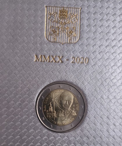 Vaticano moneta euro 2020 - 2, 2020-