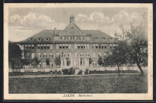 Cartolina aalen scuola parco - cartolina,