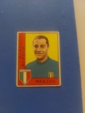  MEAZZA FIGURINA ALBUM PANINI  1962 63 VECCHIE GLORIE MAI ATTACCATA