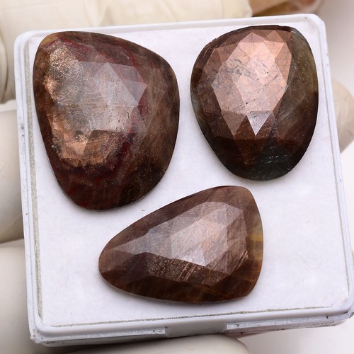 Pezzi zaffiro marrone - 3,