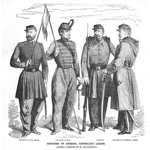 Italia uniformi della legione - italia,