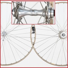 CAMPAGNOLO C-RECORD PRIMA GENERAZIONE CERCHI TUBOLARI SET RUOTE VINTAGE 36H