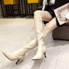 Stivali Donna Ginocchio Tacco