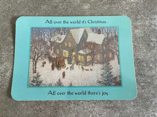 Cartolina natale hallmark - di,