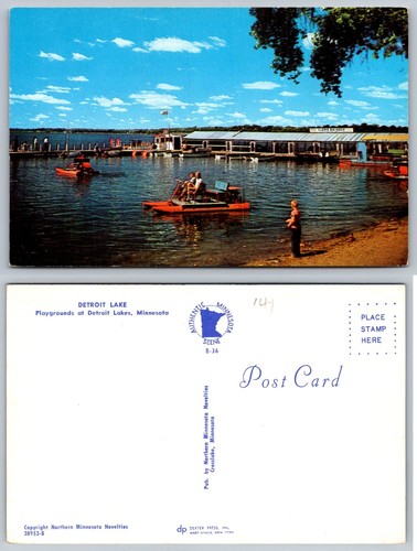 Cartolina detroit lakes - cartolina, mn