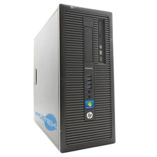 HP 800 G1 CORE i3 3.40GHZ 16GB 1TB 480GB WIN 7 PC COMPUTER FISSO TOWER RS232