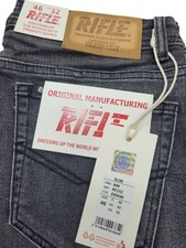 RIFLE JEANS  UOMO MODELLO 5 TASCHE CHIUSURA ZIP E BOTTONE ELASTICIZZATO ART.252