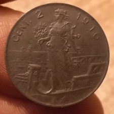 Moneta 2 Centesimi 1916 Prora