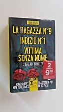 LA RAGAZZA N. 9-INDIZIO N. 1-VITTIMA SENZA NOME-TAMI HOAG-TRE GRANDI THRILLER!!