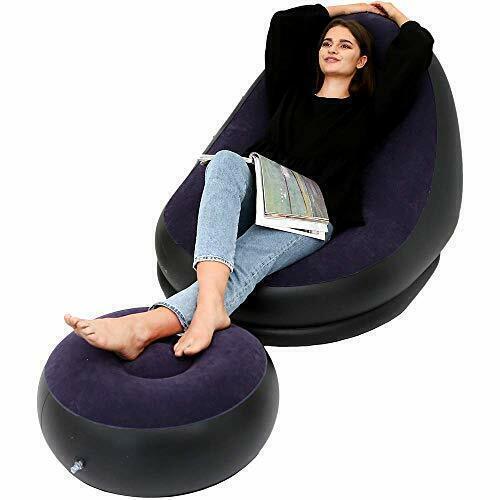 Poltrona pouf gonfiabile con - poltrona,