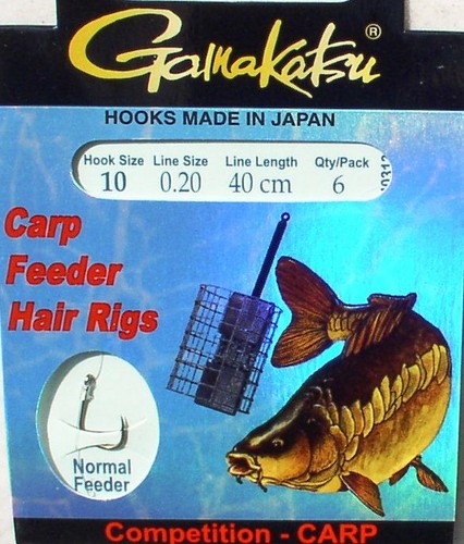Gamakatsu carp feeder hair - feeder,