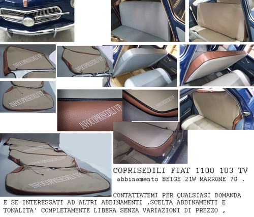 Fiat 1100 103 coprisedili - 1100,