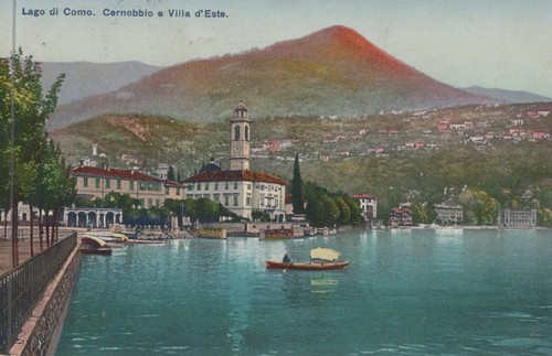 Cartolina cernobbio como - ,