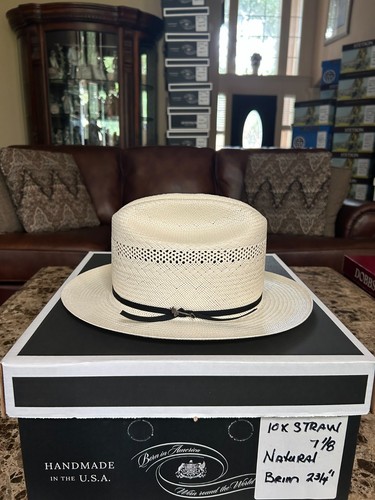 Stetson open road 10x paglia - open,