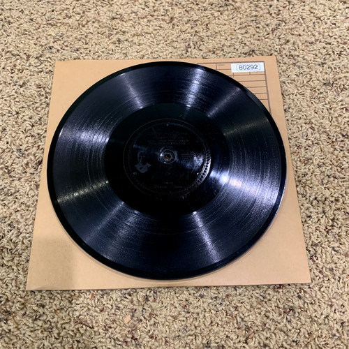 Edison diamond disc - disc, 80292
