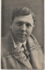Autografo aureliano pertile - autografo,