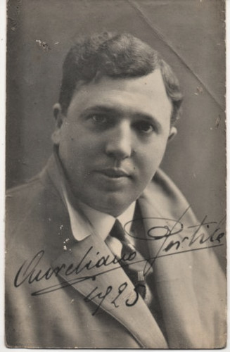 Autografo aureliano pertile - aureliano,