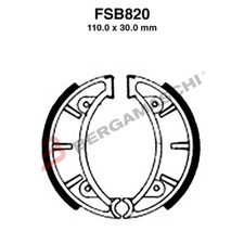 GANASCE CEPPI FRENO POSTERIORE