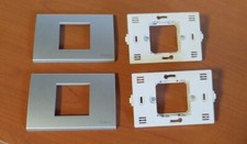Bticino N48019 Placca+Supporto 2  Moduli Light