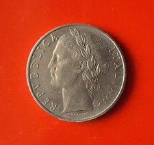 100 LIRE 1964 ERRORE - SENZA