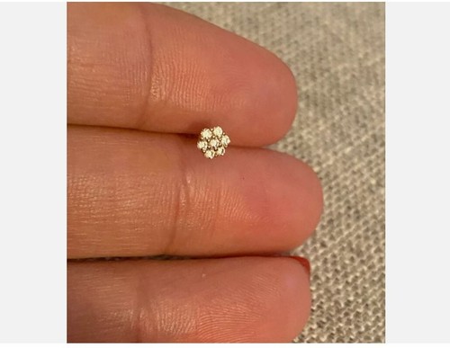 Piercing diamante naturale - , gh