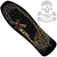 Powell Peralta Ray Underhill Skateboard Deck Edizione Limitata - Lamina Oro Nero