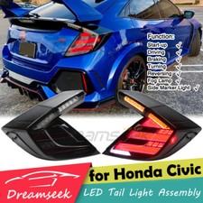 Fanale posteriore a led per Honda Civic Hatchback 16-21 Type R 17-21 freno lampeggiante
