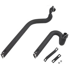 Black exhaust pipe systems - black,