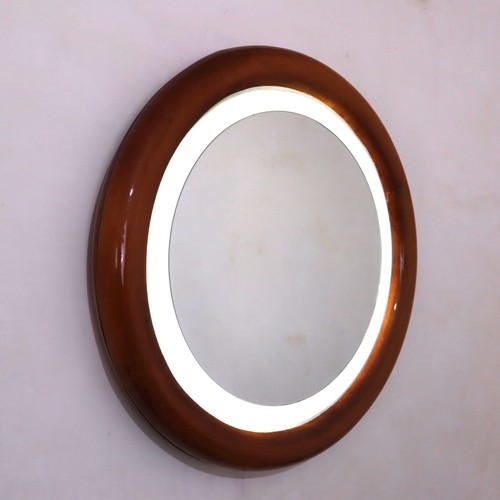 Specchio rotondo vintage - , in