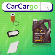Kit tagliando per Kia Rio 1.1 CRDi Diesel 2011-2023 olio abitacolo + olio motore