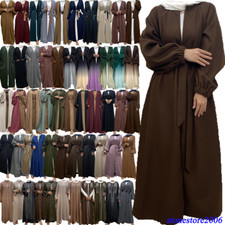 Abito Ramadan aperto Abaya