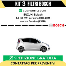 KIT BOSCH 3 Filtri tagliando