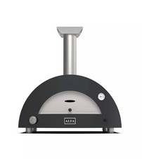 FORNO PIZZA A GAS ALFA "MODERNO" COLORE NERO 2 PIZZE