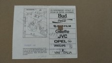 biglietto vintage finale Coppa Campioni 1989 Milan Steaua Bucarest 