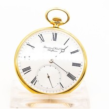 Iwc taschenuhr 18k 750 oro - taschenuhr,