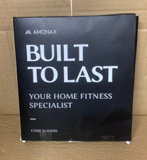 Amonax Core Sliders Ab Gliders per Core Esercizio Fitness Rosso