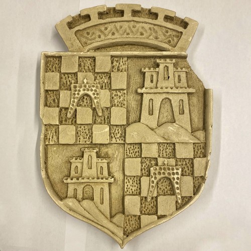 K348 crest gesso - k348, araldico