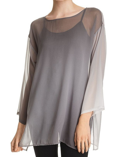 Top lungo nuovo con etichette