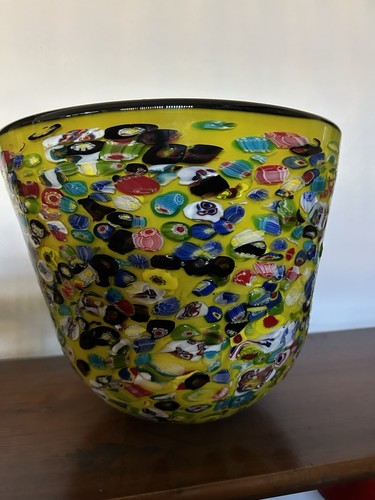 Vaso vetro murrine toso - in,