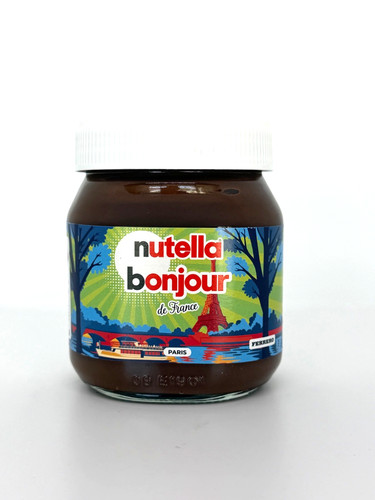 European nutella bonjour - european,