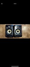 KRK V6 S4 Black COPPIA STUDIO MONITOR ATTIVI BI-AMPLIFICATI 6,5" Producer Dj 