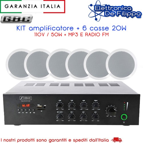 Amplificatore con casse da - casse,