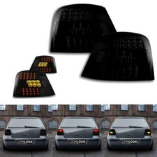 Fanali posteriori a LED fanali posteriori neri R/L per VW Golf 4 IV TDI GTI