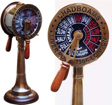 Telegrafo nave ottone vintage