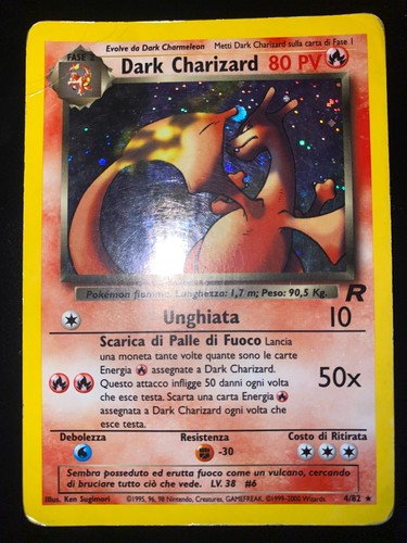Dark charizard holo - (tr,