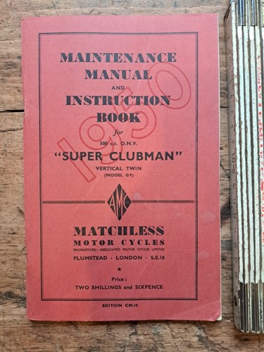 Matchless twin 1950 - 9.5, g9