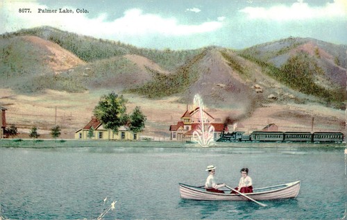 Scena del lago - palmer, con