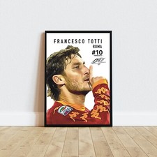 Francesco Totti Roma Poster