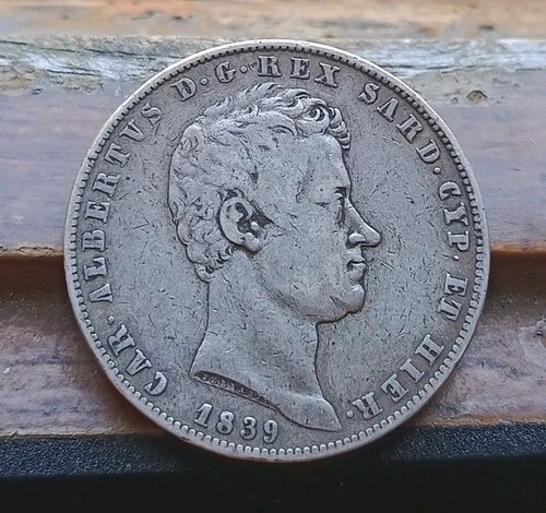 Regno sardegna lire - lire, 1839